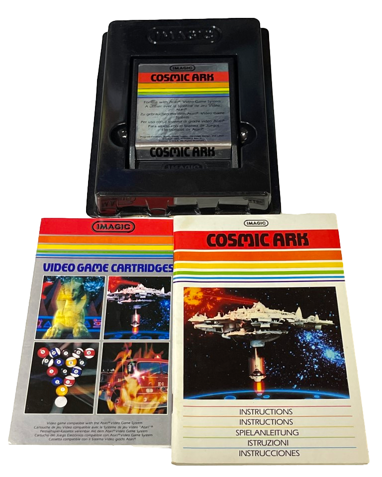 Cosmic Ark Atari 2600 *Complete* Imagic (Preowned)