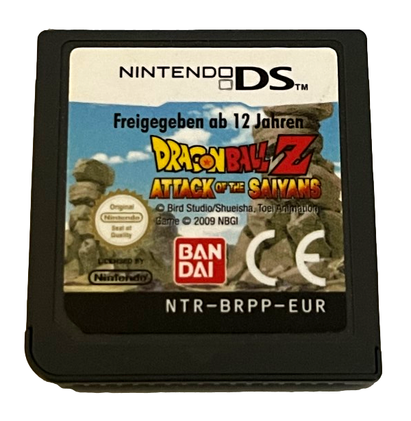 Dragon Ball Z Attack of the Saiyans Nintendo DS 2DS 3DS Game *Cartridge Only* (Pre-Owned)