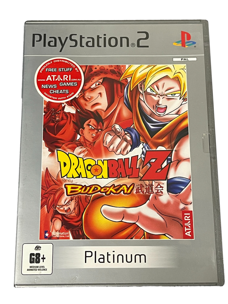 Dragon Ball Z Budokai PS2 (Platinum) PAL *No Manual* (Preowned)