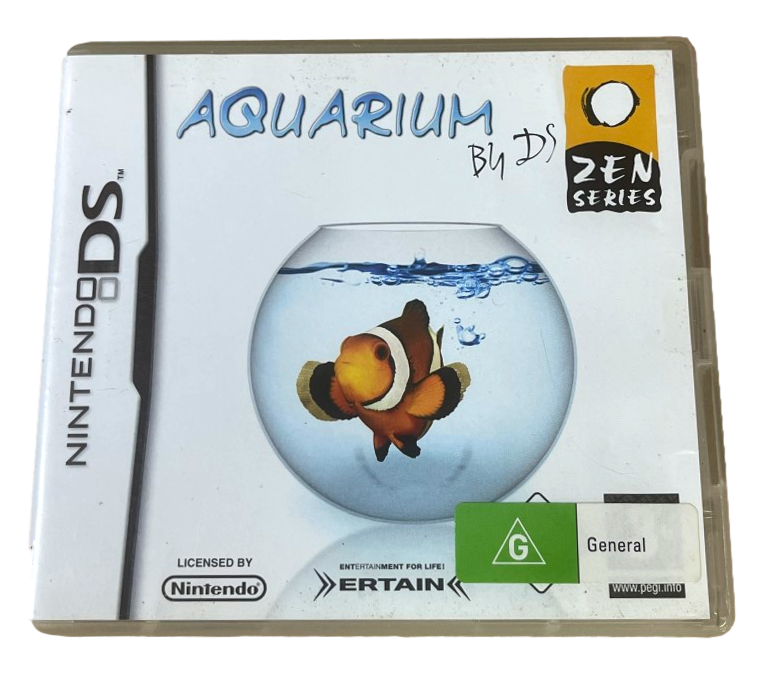 Aquarium By DS Nintendo DS 2DS 3DS Game *Complete* (Pre-Owned)
