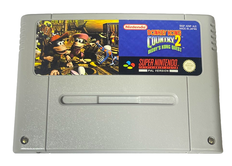 Donkey Kong Country 2 Diddy's Kong Quest Super Nintendo SNES PAL (Preowned)