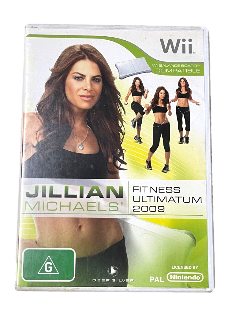 Jillian Michael's Fitness Ultimatum 2009 Nintendo Wii PAL *No Manual* Wii U Compatible (Pre-Owned)