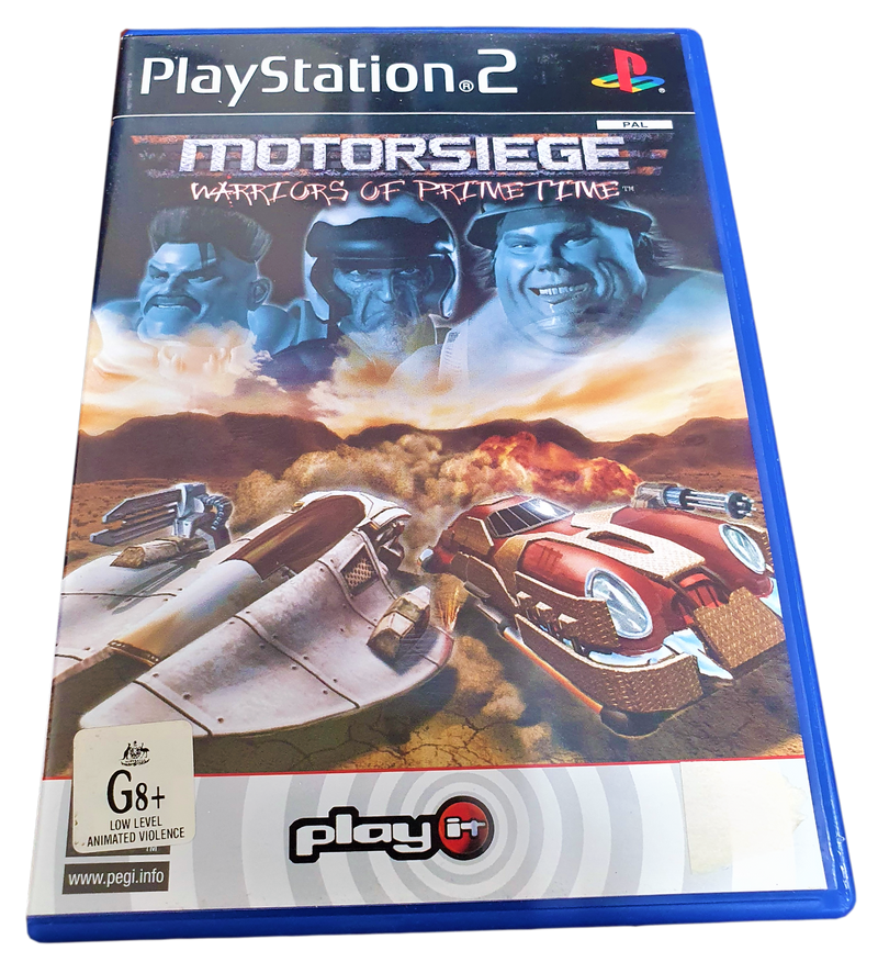 Motorsiege: Warriors Of Primetime PS2 PAL *No Manual* (Preowned)