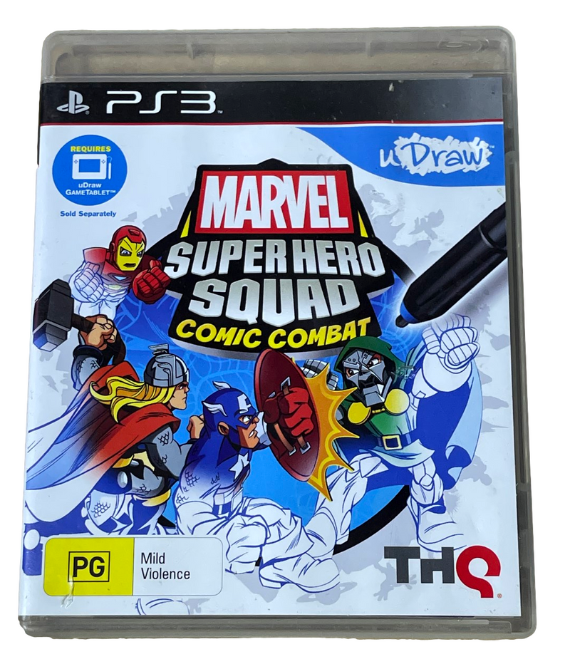 U Draw Marvel Super Hero Squad Comic: Combat Sony PS3 (Pre-Owned)