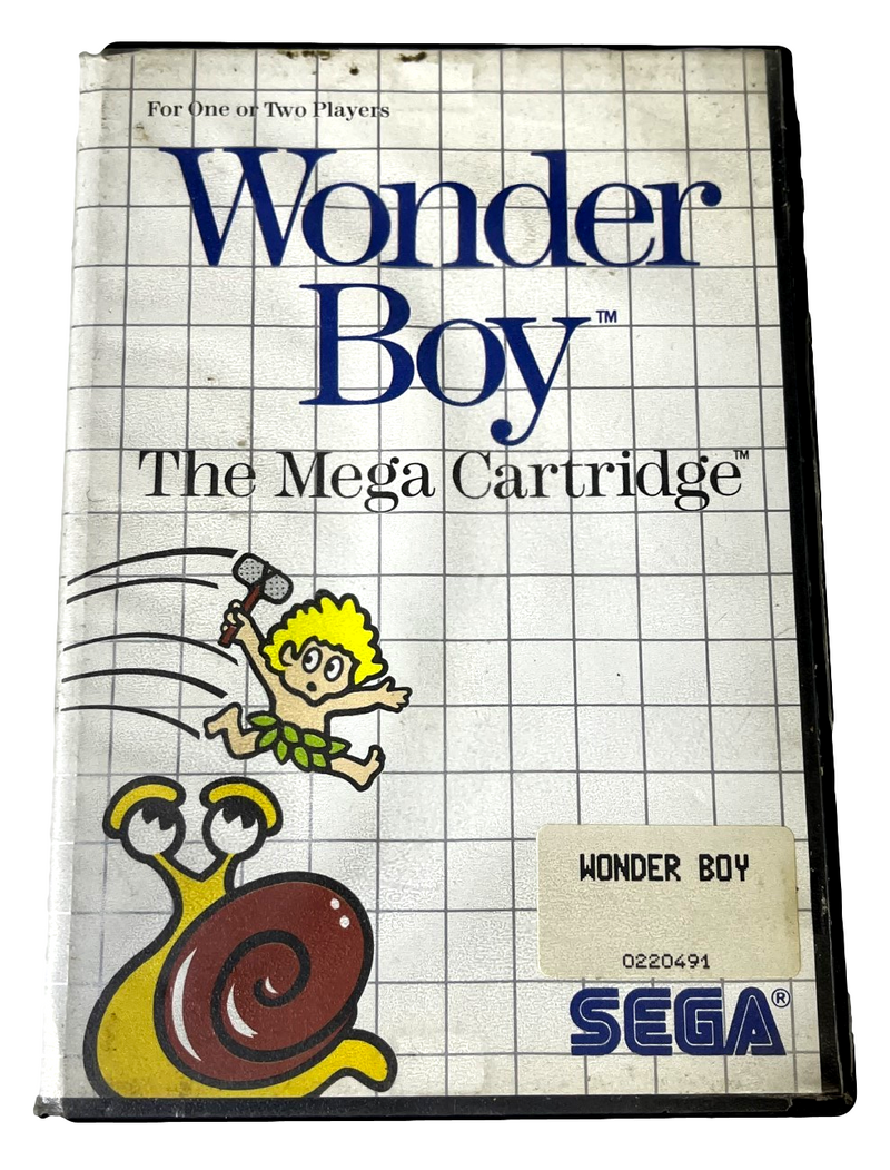 Wonder Boy Sega Master System *Complete* (Pre-Owned)
