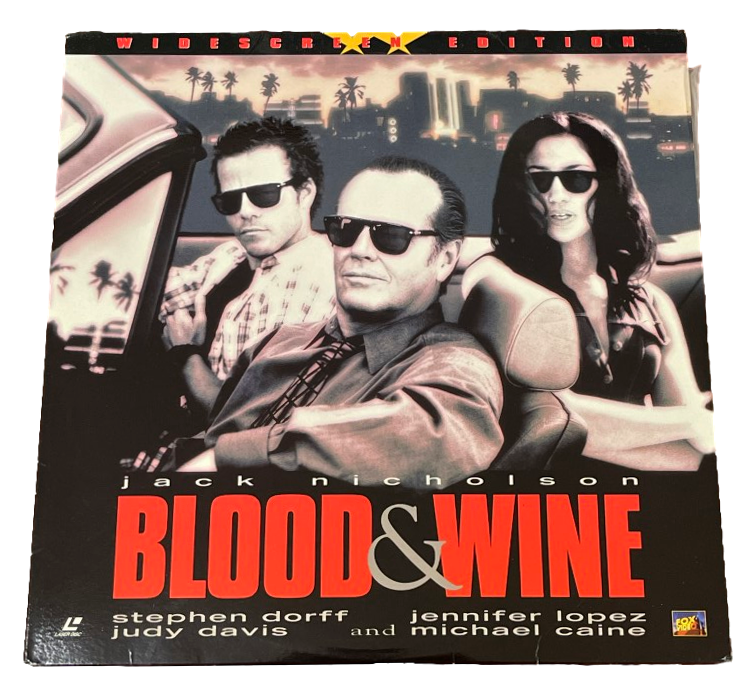 Blood & Wine Laserdisc - Jack Nickolson