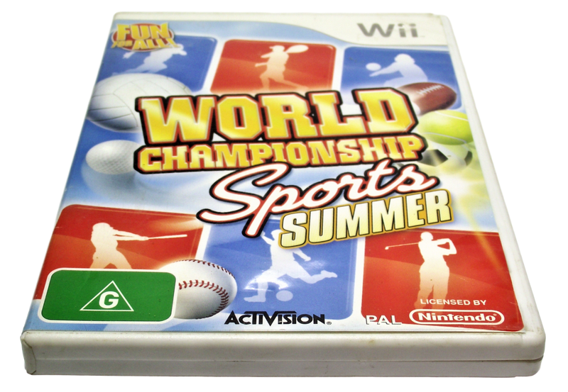 World Championship Sports Summer Nintendo Wii PAL *No Manual*(Preowned) - Games We Played