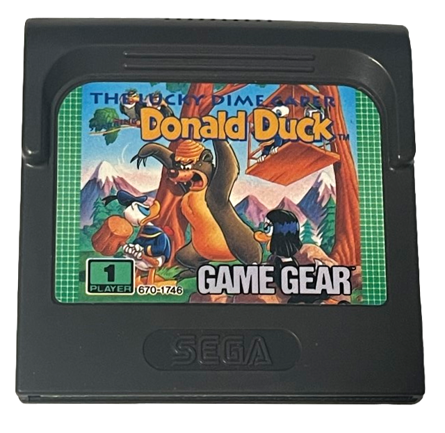 The Lucky Dime Caper Donald Duck Sega Game Gear *Cart Only* (Preowned)