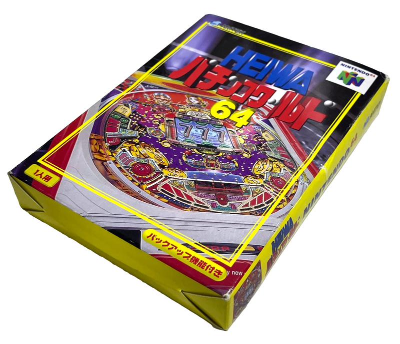 Heiwa Pachinko Nintendo 64 N64 NTSC/J Japanese *Complete* (Preowned)