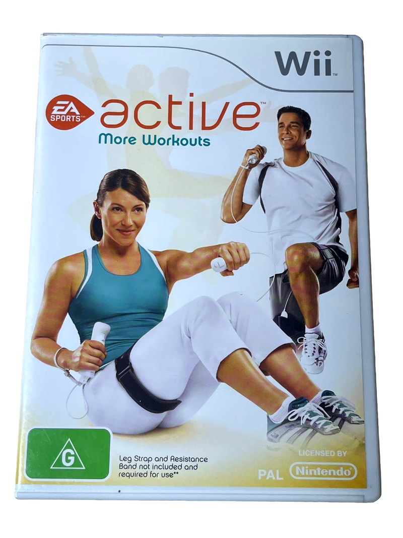 Active More Workouts Nintendo Wii PAL *Complete* Wii U Compatible (Pre-Owned)