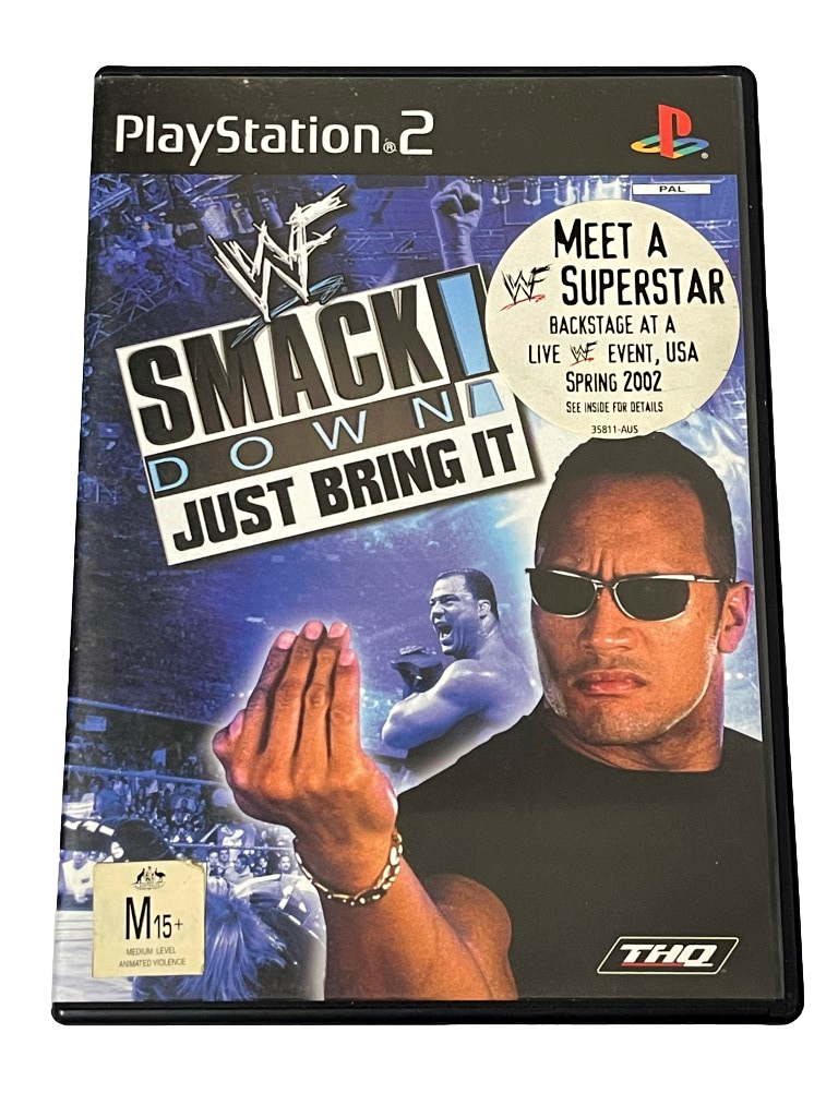 Smack Down Just Bring It PS2 PAL *Complete* (Preowned)