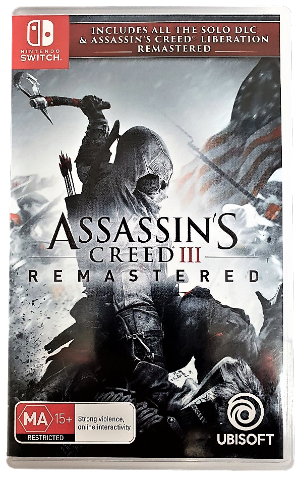 Assassin's Creed III Remastered Nintendo Switch Game (Pre-Owned)