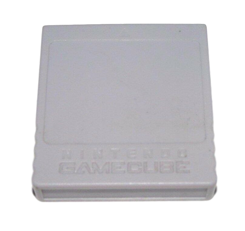 Genuine Memory Card For Nintendo GameCube 59 Blocks Original Wii Compatible (Preowned)