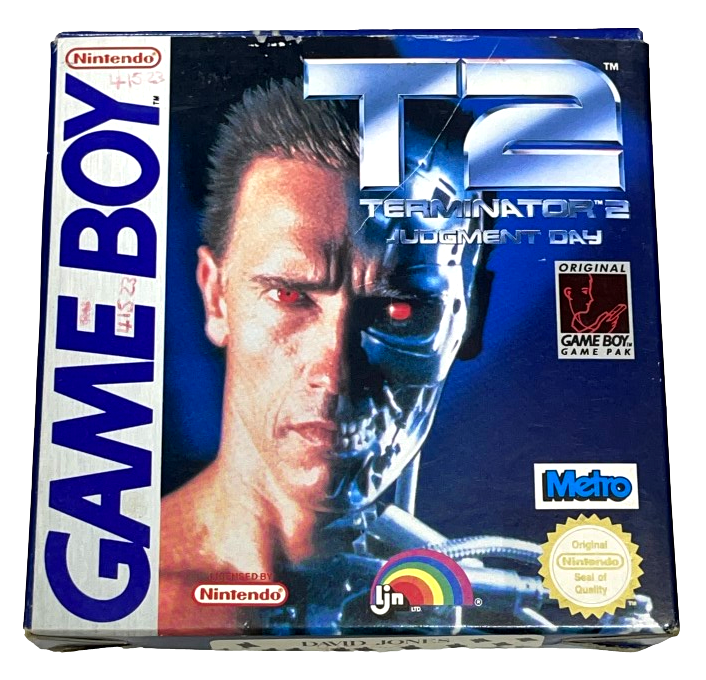 T2 Terminator 2 Judgement Day Nintendo Gameboy *Complete* Boxed (Preowned)