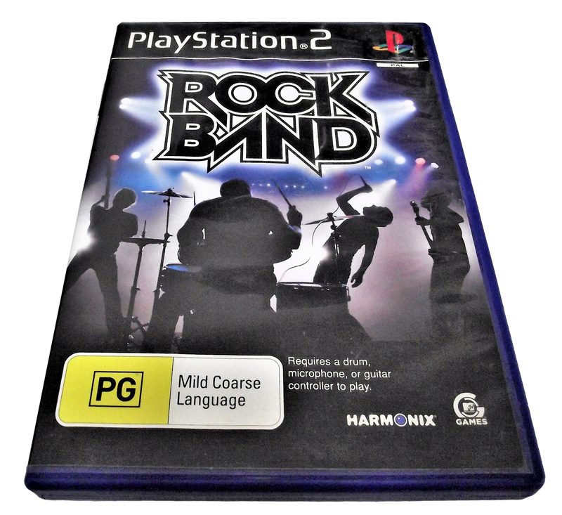 Rock Band PS2 PAL *Complete* (Preowned)