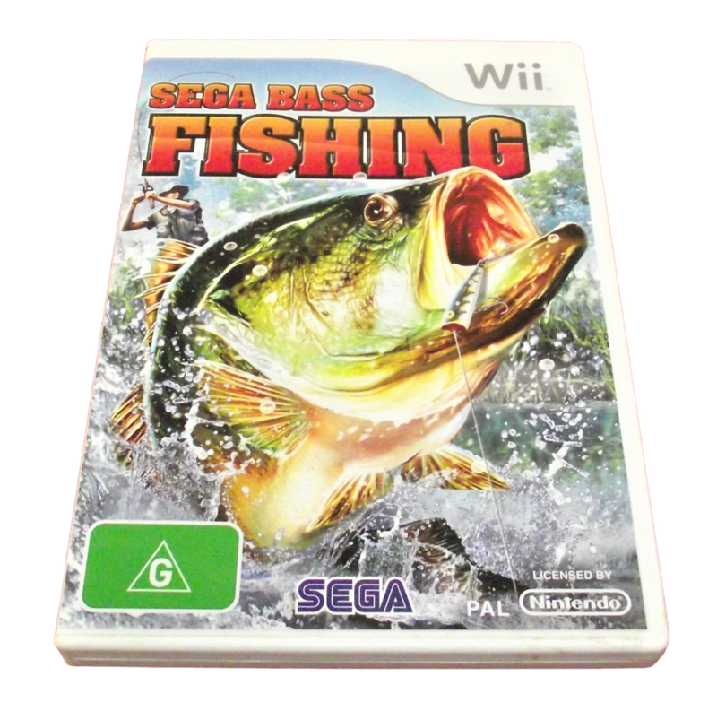 Sega Bass Fishing Nintendo Wii PAL *Complete*(Preowned)