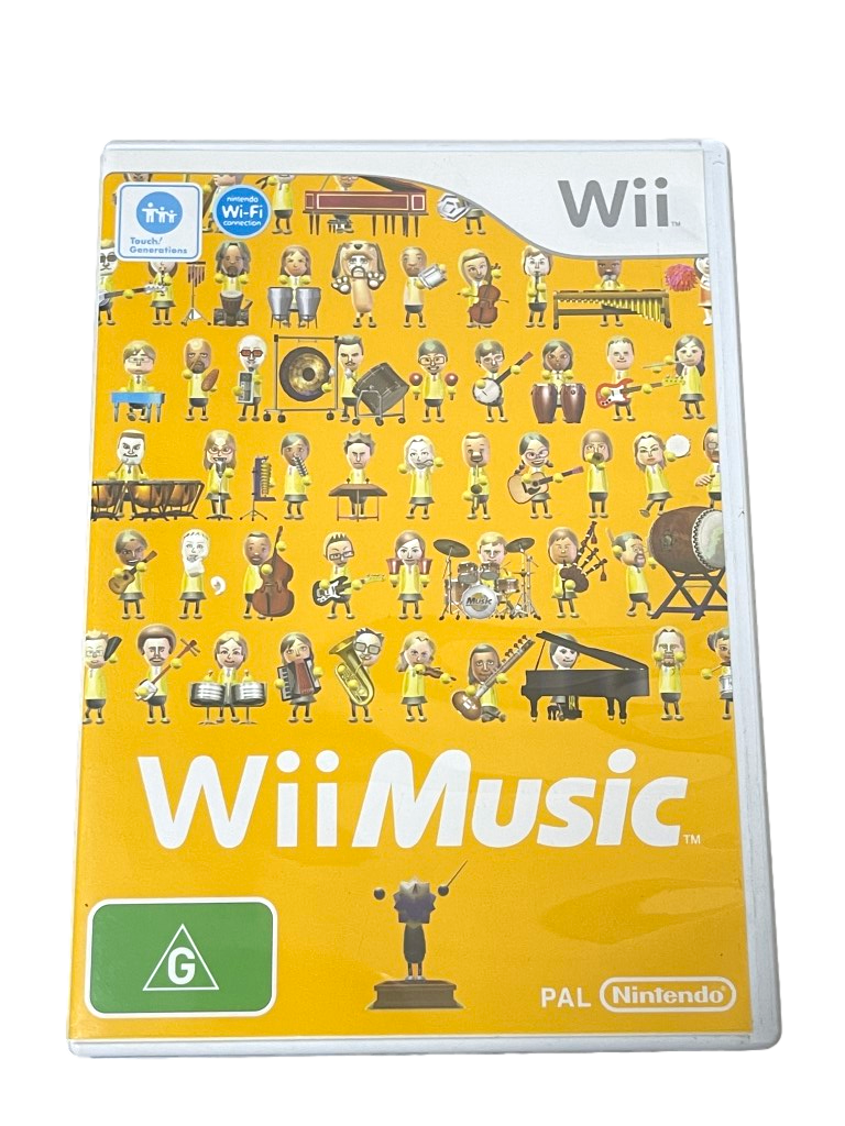Wii Music Nintendo Wii PAL *Complete* Wii U Compatible (Preowned)