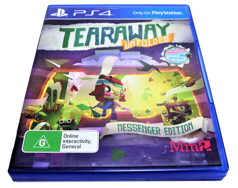 Tearaway Unfolded Messenger Edition Sony PS4 (Pre-Owned)