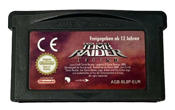 Tomb Raider Legend Nintendo Gameboy Advance Genuine Cartridge (Preowned)