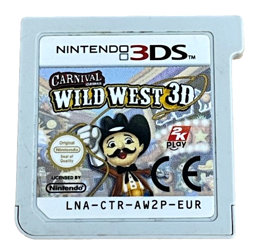Carnival Wild West Nintendo 3DS 2DS (Cartridge Only) (Preowned)