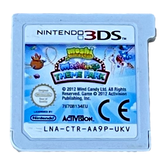 Moshi Monsters Moshlings Theme Park Nintendo 3DS 2DS (Cartridge Only) (Preowned)