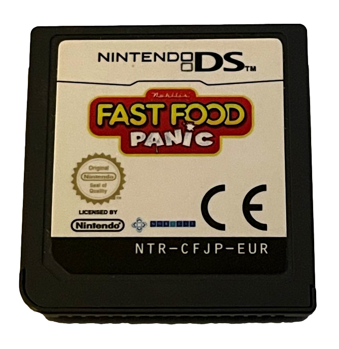 Fast Food Panic Nintendo DS 2DS 3DS Game *Cartridge Only* (Pre-Owned)
