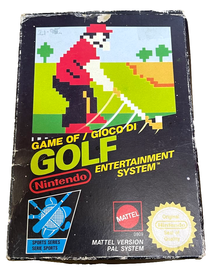 Golf Nintendo NES Boxed PAL *No Manual* (Preowned)