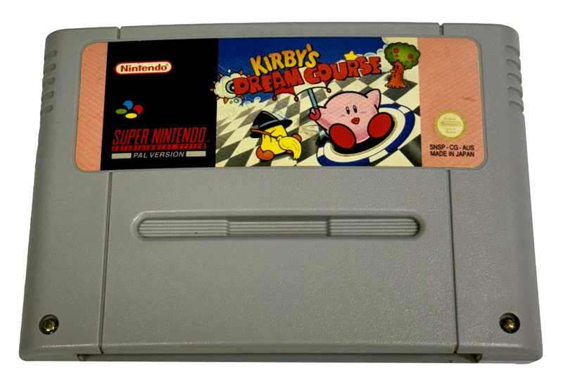 Kirby's Dream Course Super Nintendo SNES PAL (Preowned)