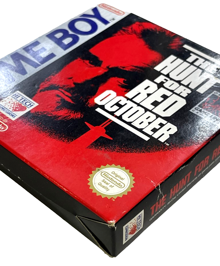 The Hunt For Red October Nintendo Gameboy *Complete* Boxed (Preowned)