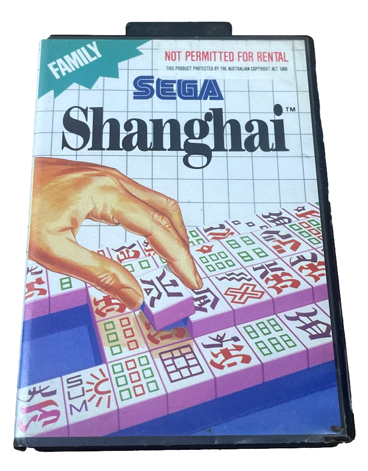 Shanghai Sega Master System PAL *No Manual* (Pre-Owned)