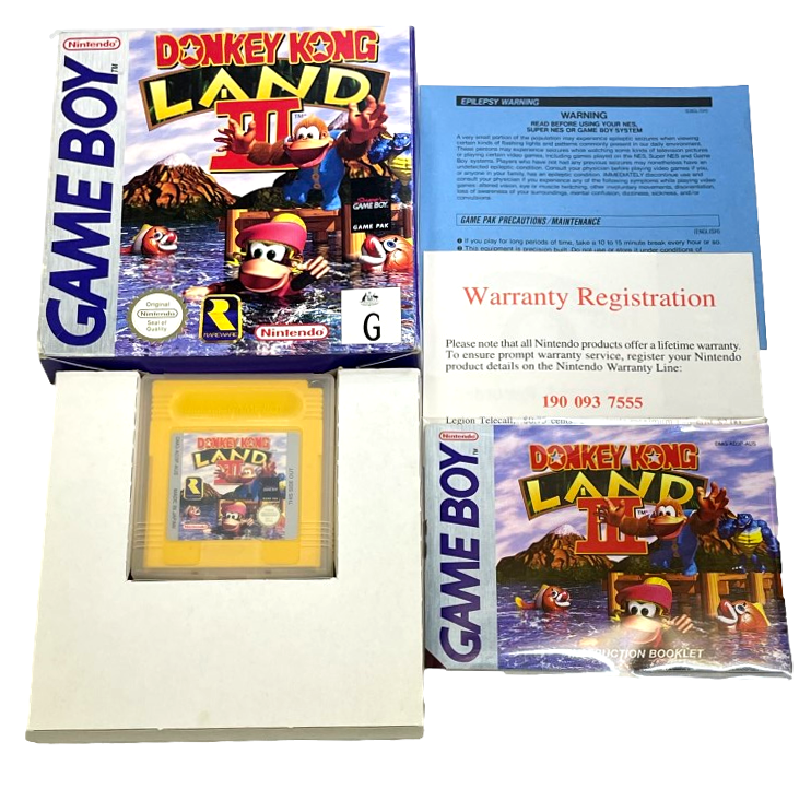 Donkey Kong Land III Nintendo Gameboy *Complete* Boxed