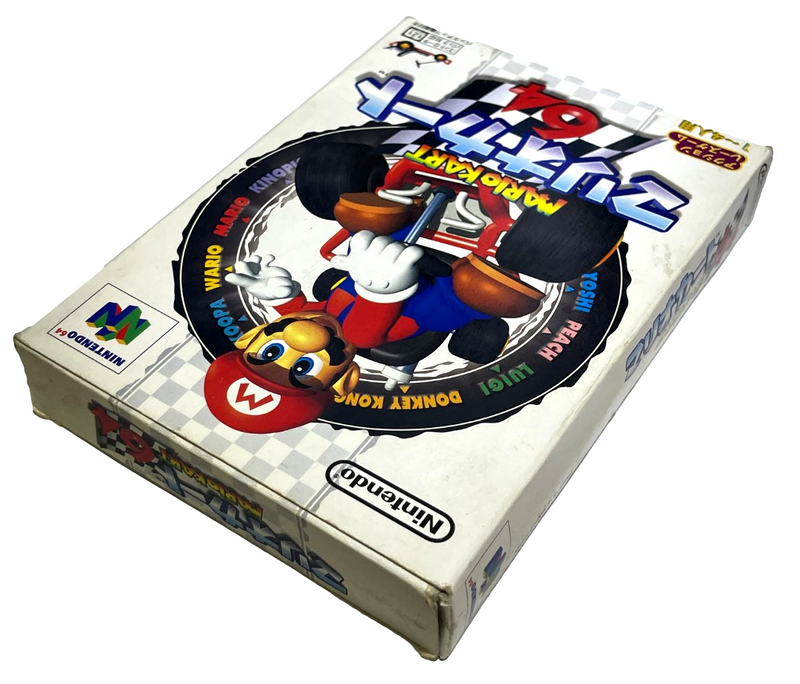 Boxed Mario Kart Nintendo 64 N64 NTSC/J Japanese *Complete* (Preowned)