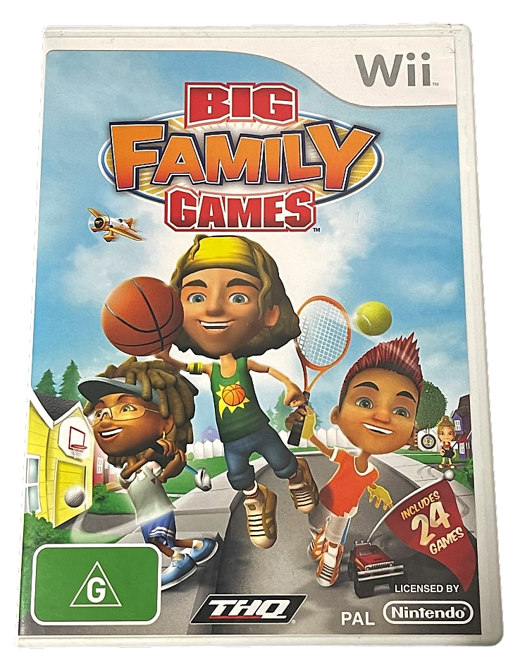 Big Family Games Nintendo Wii PAL *Complete* Wii U Compatible (Pre-Owned)