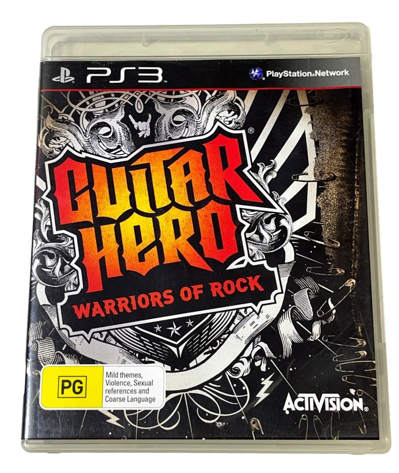 Guitar Hero: Warriors of Rock Sony PS3 (Preowned)