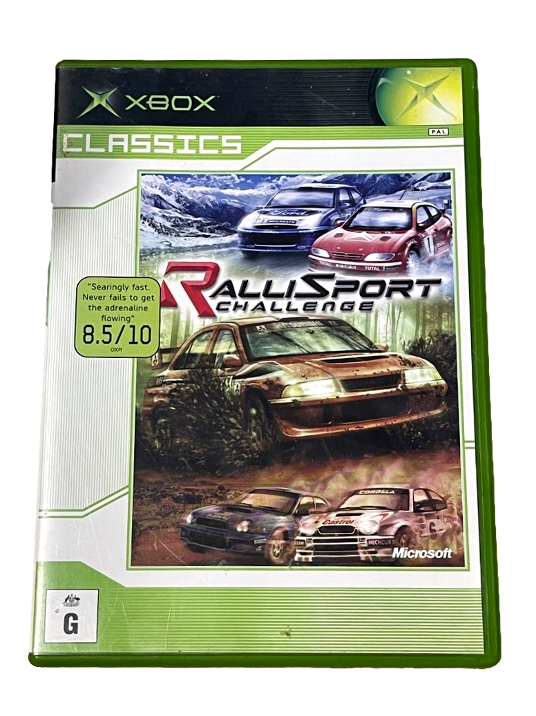Rallisport Challenge XBOX (Classics) Original PAL *Complete* (Pre-Owned)