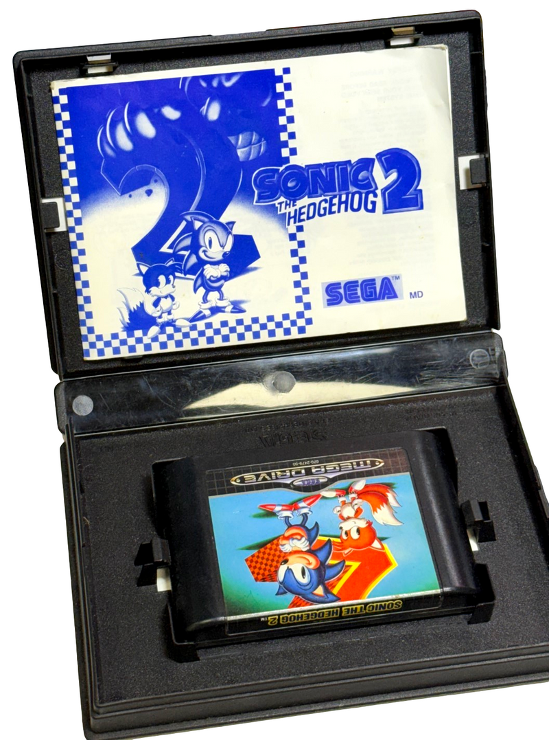 Sonic the Hedgehog 2 Sega Mega Drive PAL *Complete* (Preowned)