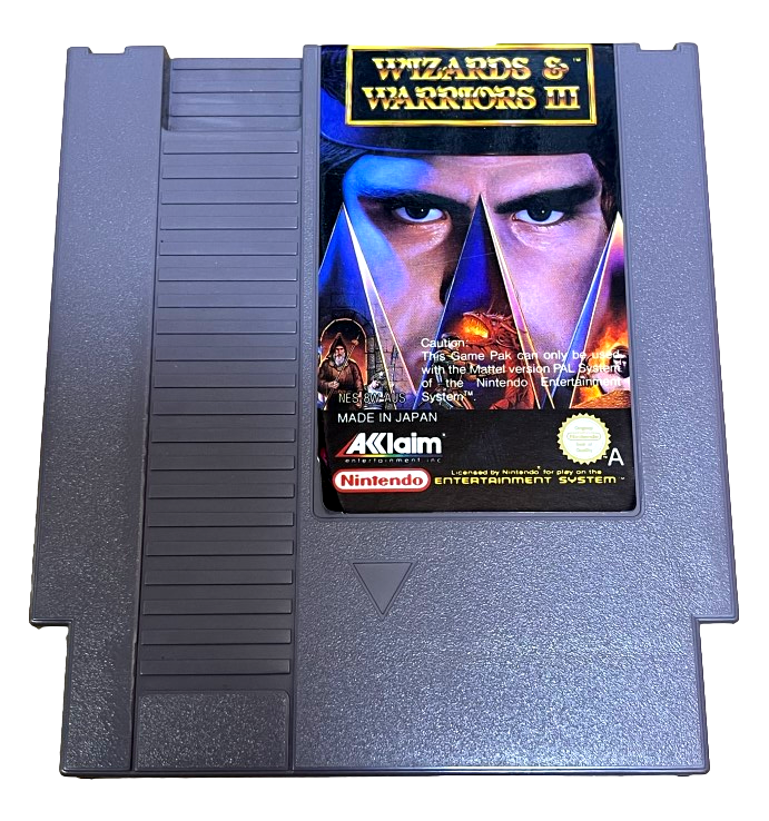 Wizards and Warriors III Nintendo NES Boxed PAL *No Manual* (Preowned)