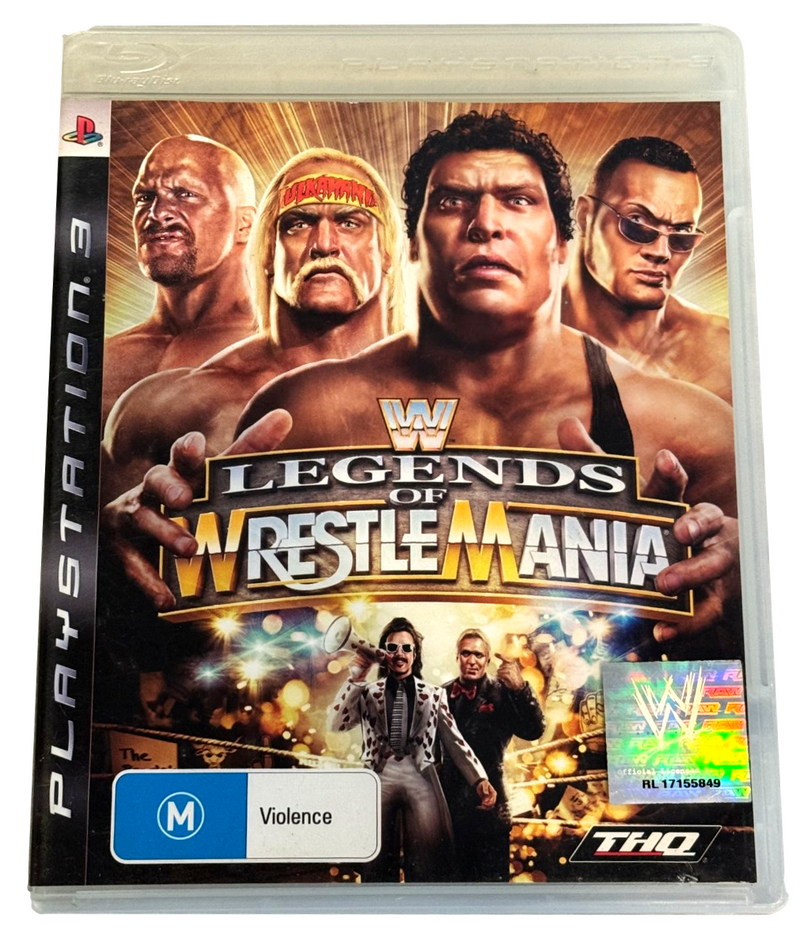 WWE Legends of Wrestle Mania Sony PS3 Playstation 3 (Preowned)