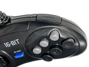 2 X 16-Bit Sega Mega Drive Controller 6 Button Master System New Aftermarket Pad