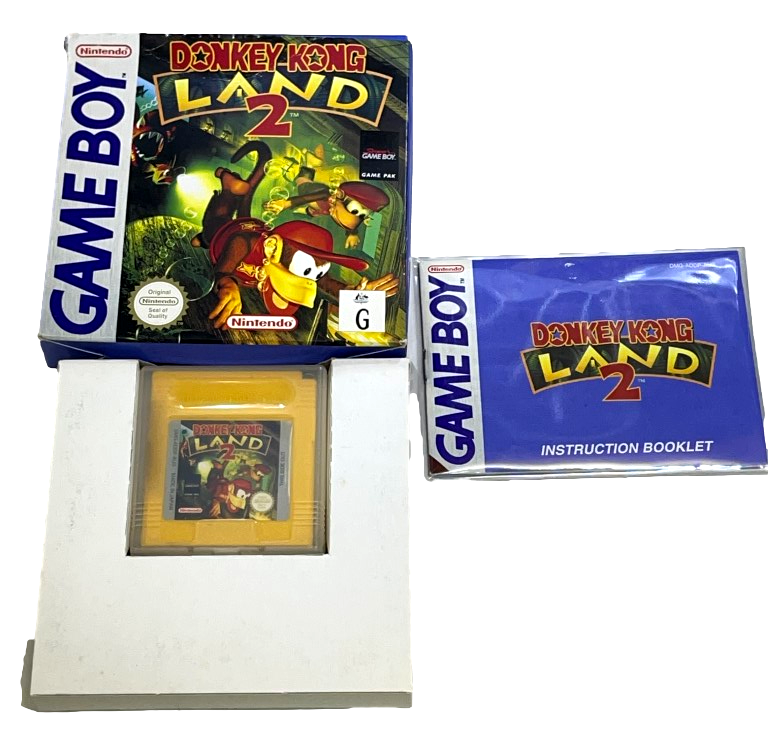 Donkey Kong Land 2 Nintendo Gameboy *Complete* Boxed