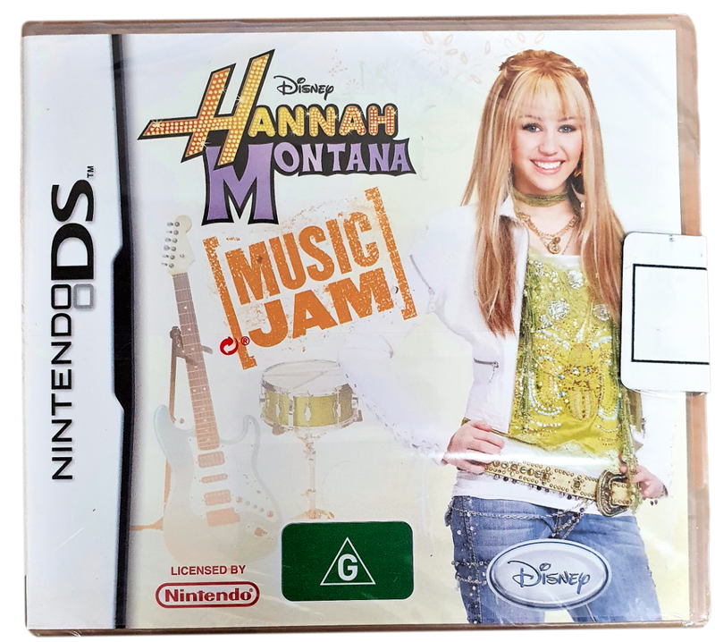 Hannah Montana Music Jam Nintendo DS 2DS 3DS Game *Brand New*