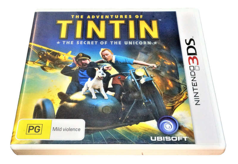 The Adventures of Tin Tin - The Secret of the Unicorn Nintendo 3DS 2DS Game (Pre-Owned)