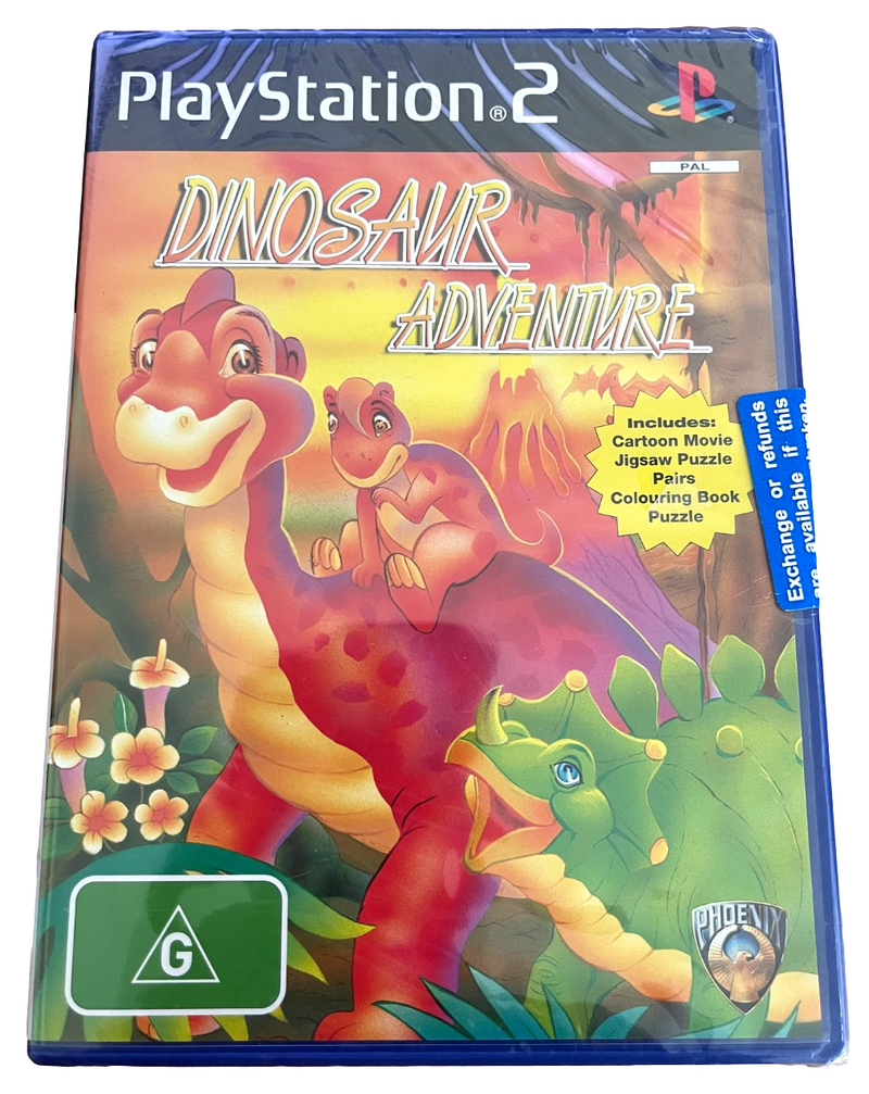 Dinosaur Adventure Sony PS2 PAL *New Sealed*