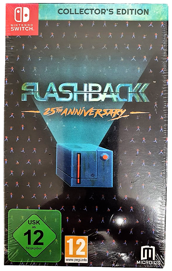Flashback 25th Anniversary Collector's Edition Nintendo Switch *Sealed*