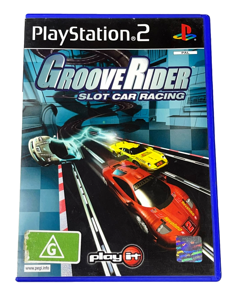 Groove Rider Slot Car Racing PS2 PAL *No Manual* (Preowned)