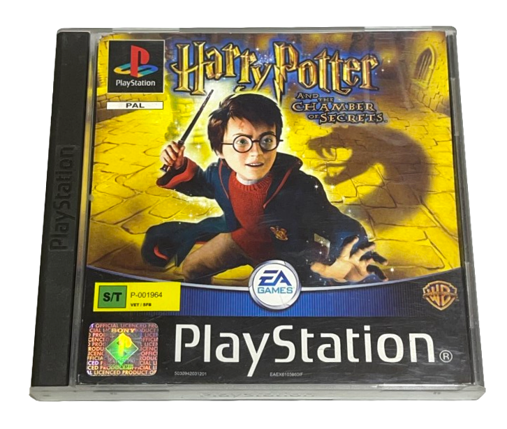 Harry Potter and the Chamber of Secrets PS1 PS2 PS3 PAL *Complete* (Preowned)