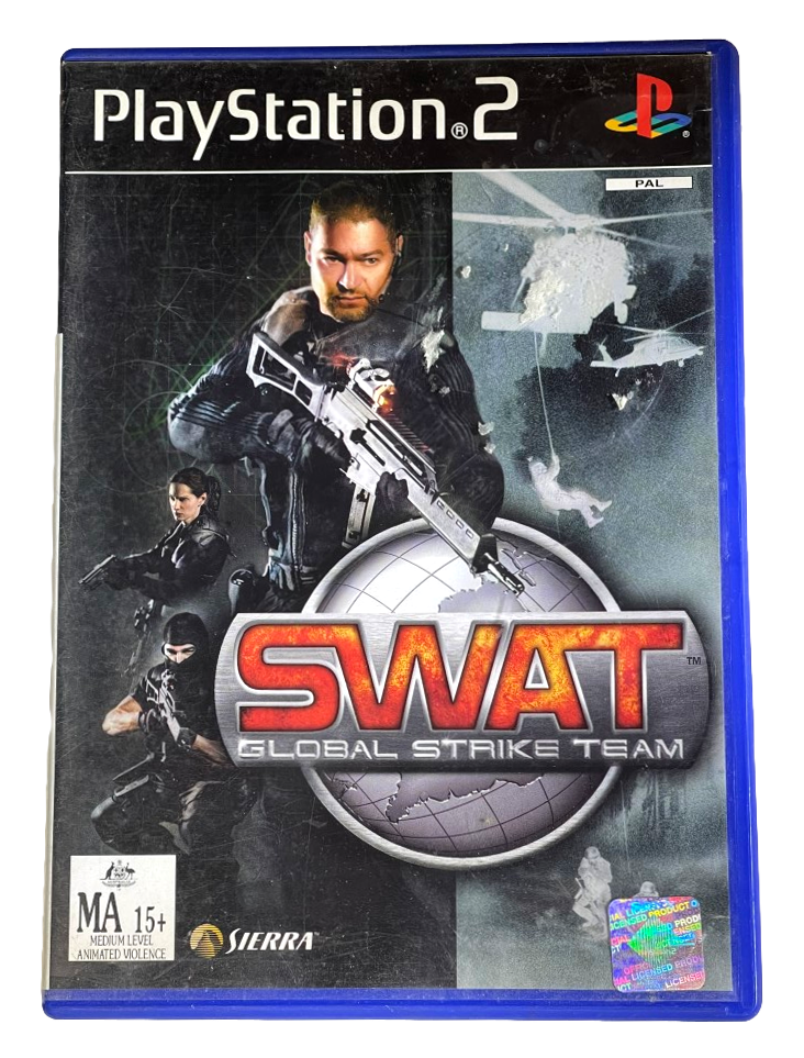 SWAT Global Strike Team PS2 PAL *Complete* (Preowned)