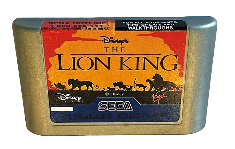 The Lion King Sega Mega Drive *No Manual* (Pre-Owned)