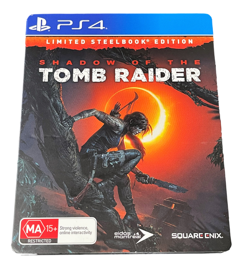 Shadow of the Tomb Raider Sony PS4 - Steelbook (Pre Owned) - Games We Played