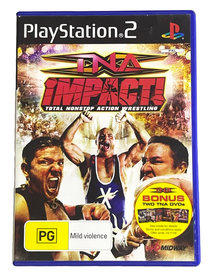 TNA Impact Wrestling PS2 PAL *Complete* (Preowned)